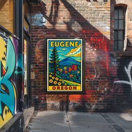 Eugene, Oregon Poster
