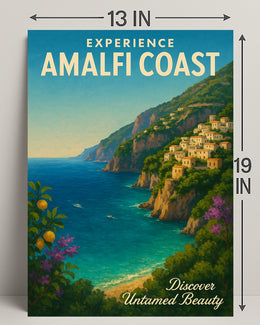 Experience the Amalfi Coast Poster PosterGoat