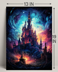Enchanted Castle In The Cosmos Poster