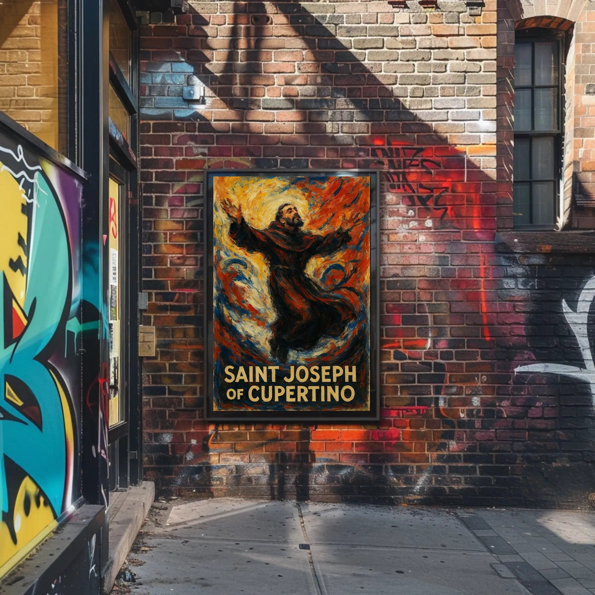 Saint Joseph of Cupertino Poster