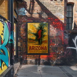 Arizona Impressionist Landscape Poster