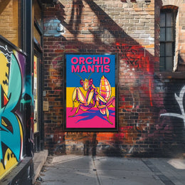 Orchid Mantis Poster