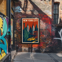 Iconic New York City Poster