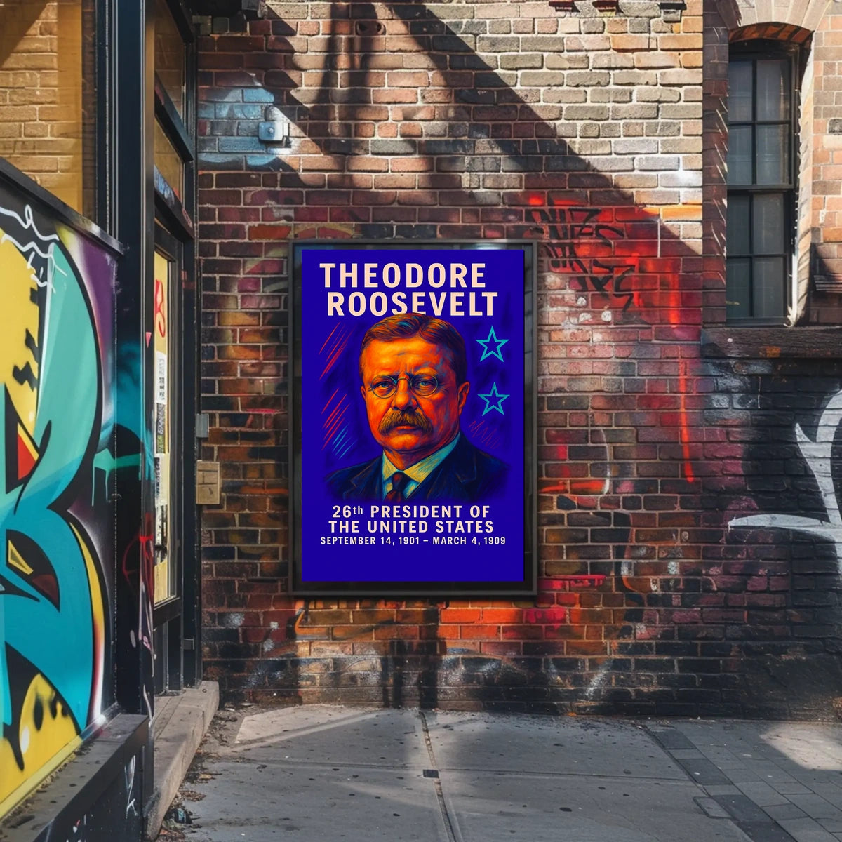 Theodore Roosevelt 26th President Poster