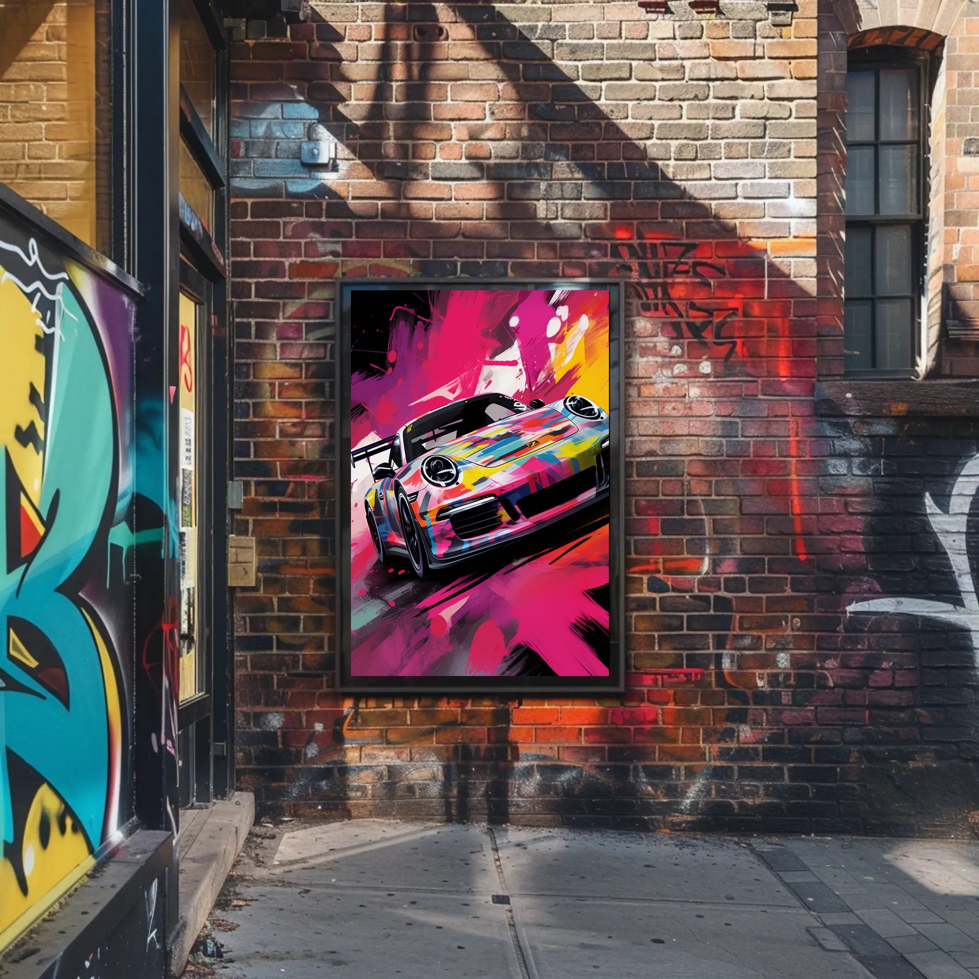Vibrant Speed Poster