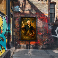 John Adams Vintage Historical or Presidential Poster