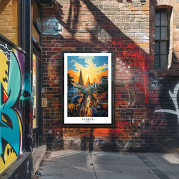 Bangkok A Vibrant Cityscape Poster