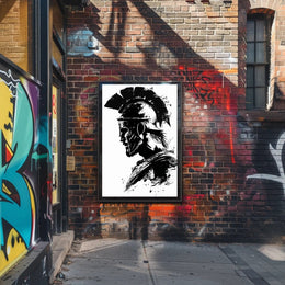 Warrior in Ink Poster PosterGoat