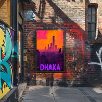 Dhaka Skyline Poster