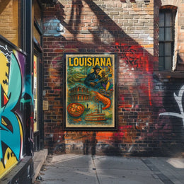 Louisiana Culture and Heritage Poster