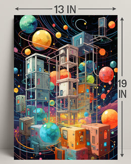 Cosmic Architecture Poster PosterGoat