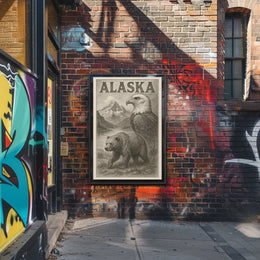 Alaska Wildlife Poster
