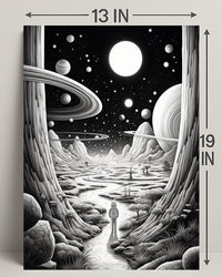 Cosmic Wanderer Poster PosterGoat