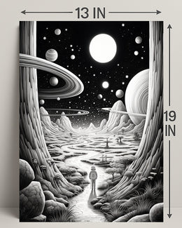 Cosmic Wanderer Poster PosterGoat