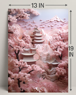 Cherry Blossom Dreamscape Poster