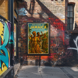Welcome to Jamaica Carnival Poster