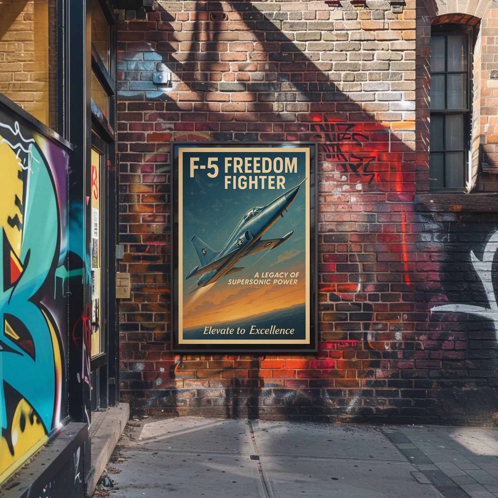 F-5 Freedom Fighter Poster