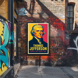 Thomas Jefferson 3rd President Poster