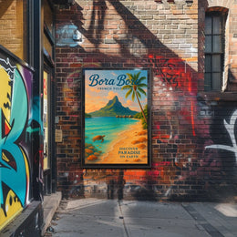 Bora Bora Discover Paradise Poster