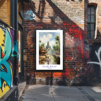 Siem Reap, Cambodia Poster PosterGoat