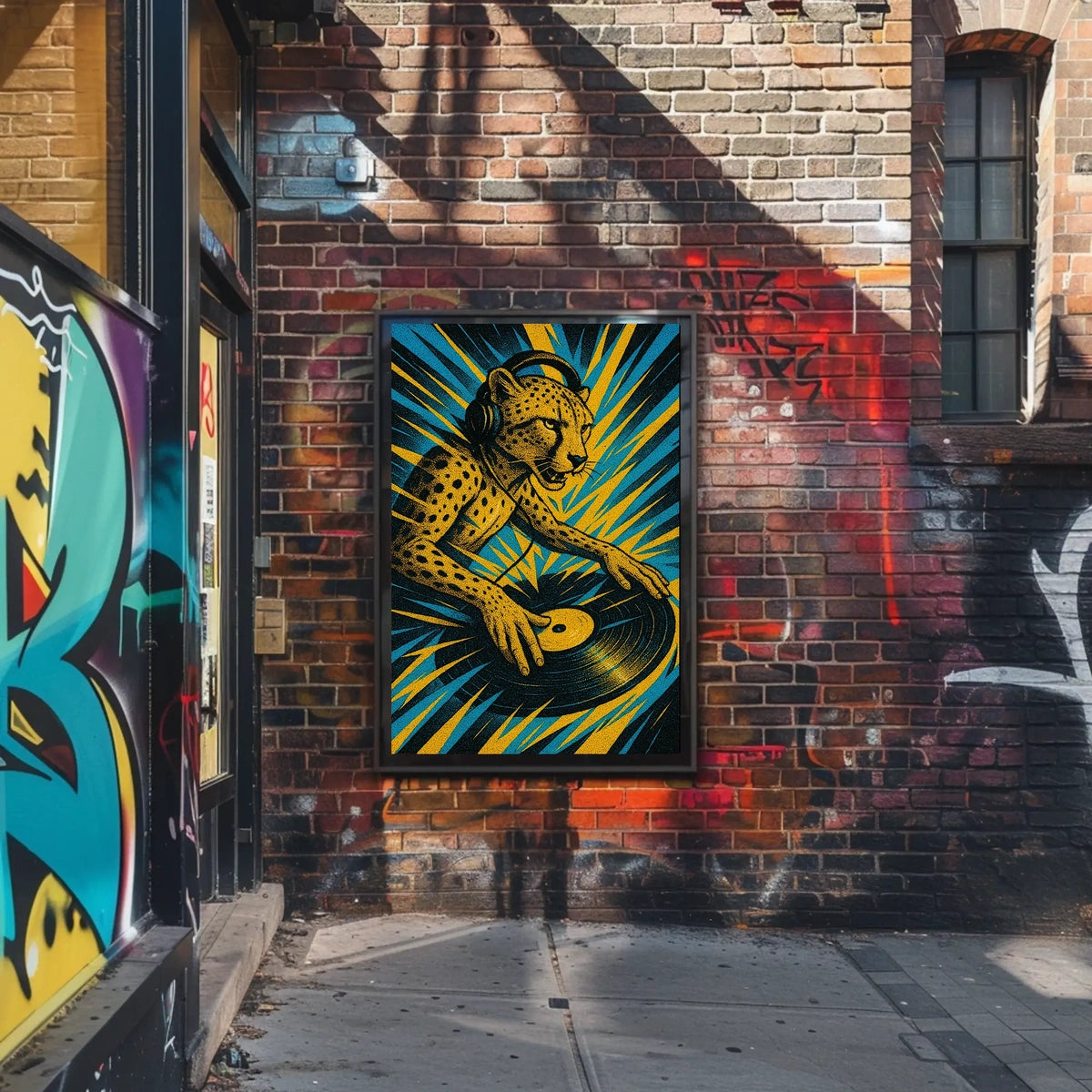 Dj Cheetah Groove Poster