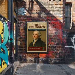 Patriotic Leader Portrait: Historical or Presidential Poster PosterGoat