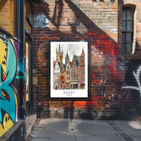 Ghent, Belgium Poster