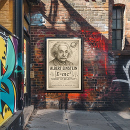 Albert Einstein Nobel Prize In Physics Poster