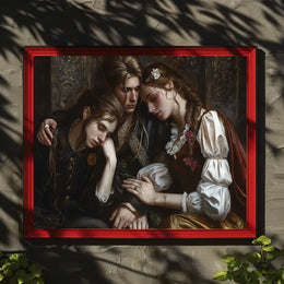 Renaissance Elegance: Photorealistic Historical Drama Poster