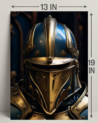 The KnightS Armor Poster PosterGoat