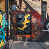 Flowing Layers Poster PosterGoat