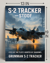 Grumman S-2 Tracker Eyes of the Fleet Poster PosterGoat