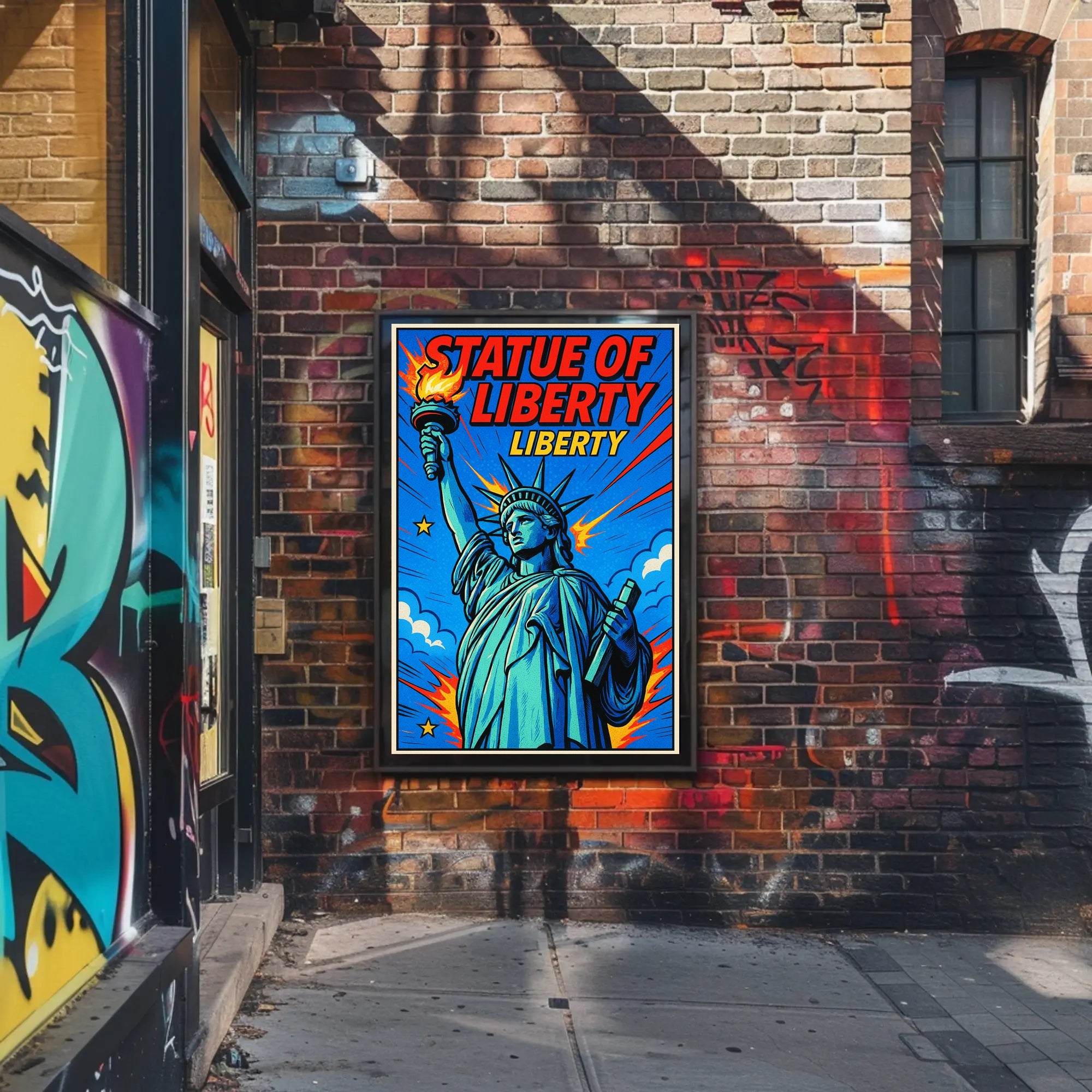 Statue of Liberty Icon of Freedom Poster PosterGoat