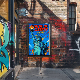 Statue of Liberty Icon of Freedom Poster PosterGoat