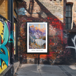 Rocky Mountains Poster PosterGoat