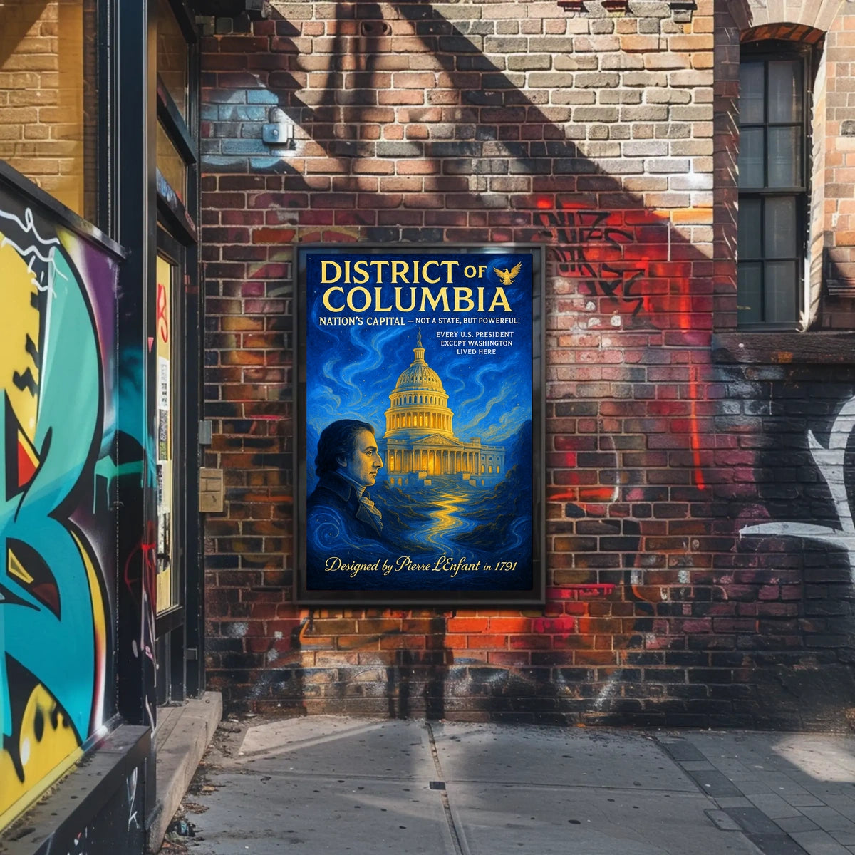 District of Columbia Nation's Capital Poster