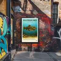 Hillstream Loach Sewellia lineolata Poster PosterGoat