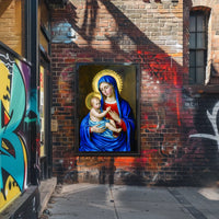 Mary and Jesus Poster