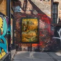 California Dreamscape Poster
