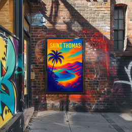 Saint Thomas Paradise Poster