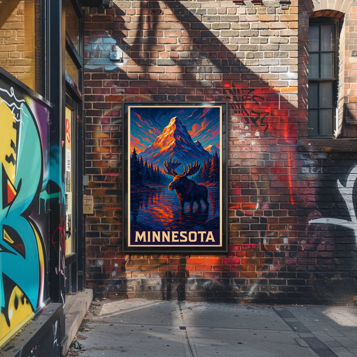 Majestic Minnesota Poster