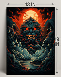 The Enchanted Mountain Poster