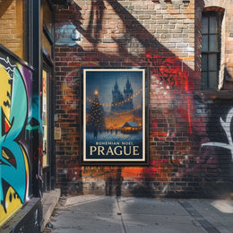 Bohemian Noël In Prague Poster