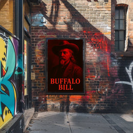 Buffalo Bill American Old West Heritage Poster