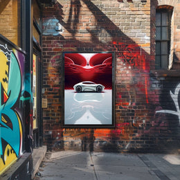 Futuristic Elegance Poster