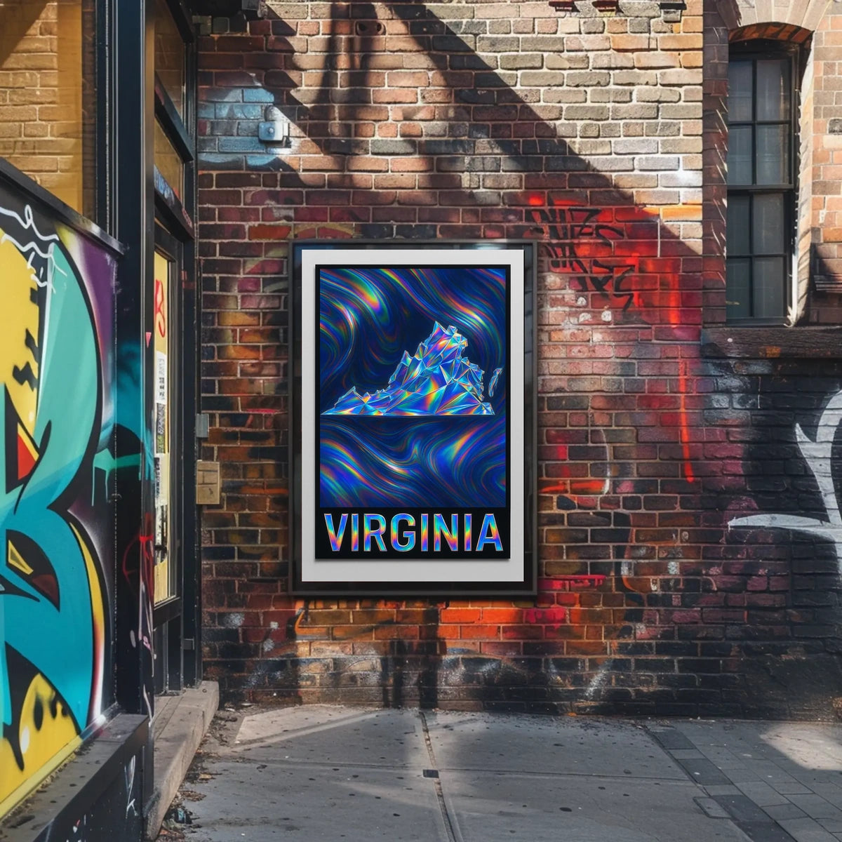 Virginia In Prism Poster