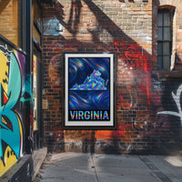 Virginia In Prism Poster