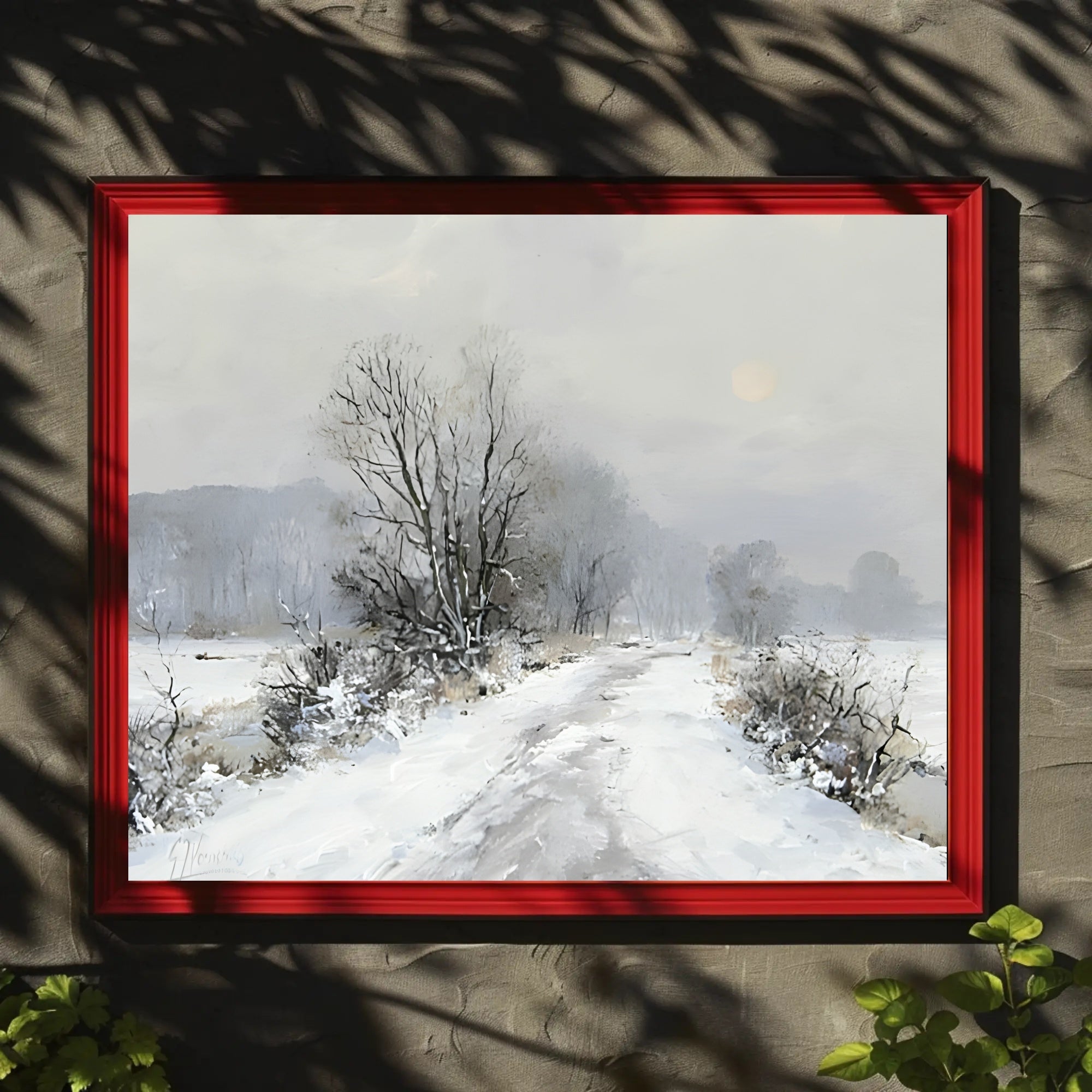 Winter's Embrace Poster