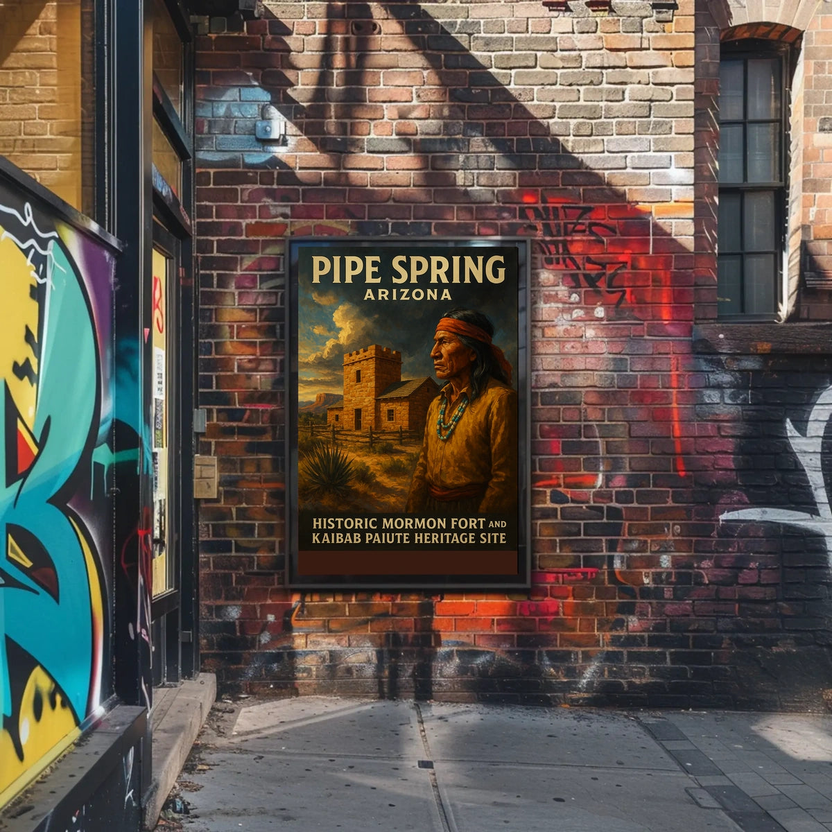 Pipe Spring Arizona Heritage And Poster