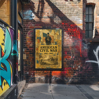 American Civil War 1861-1865 Poster